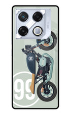 Classic Cafe Racer 99 Infinix GT 20 Pro Metal Case Back Cover by Casekaro