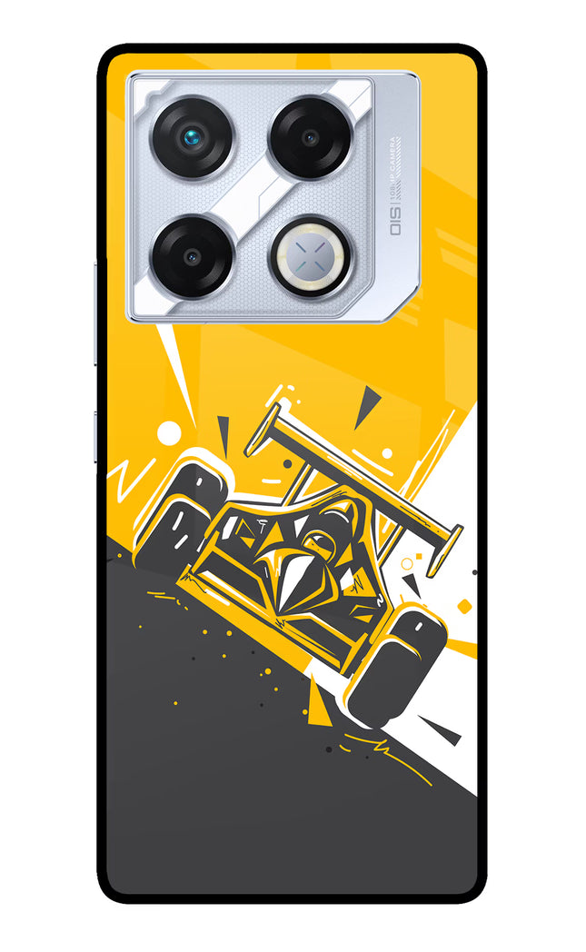 Track King Infinix GT 20 Pro Metal Case Back Cover by Casekaro