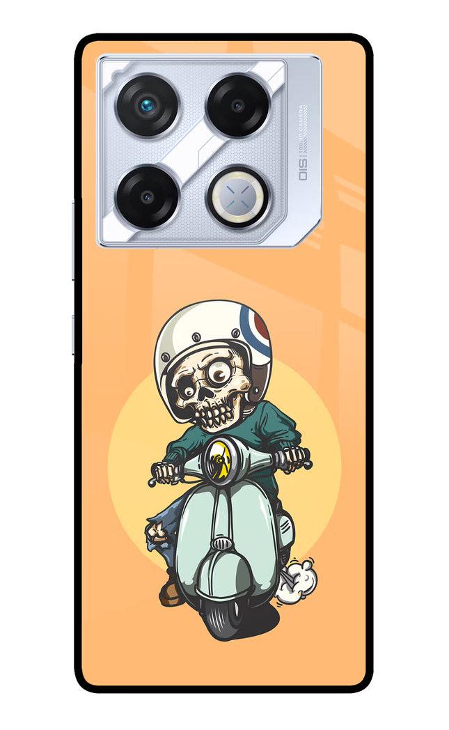 Undead Biker Infinix GT 20 Pro Metal Case Back Cover by Casekaro