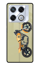 Vertical Speedster Infinix GT 20 Pro Metal Case Back Cover by Casekaro