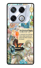 Aquarius Zodiac Infinix GT 20 Pro Metal Case Back Cover by Casekaro