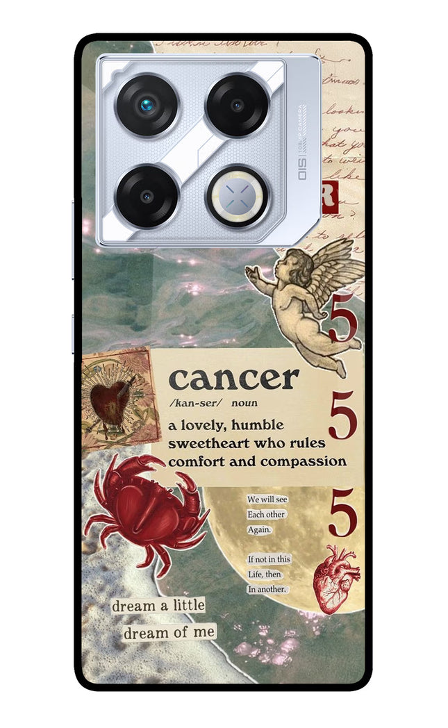 Cancer Zodiac Infinix GT 20 Pro Metal Case Back Cover by Casekaro