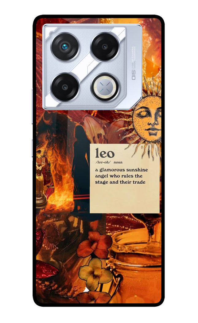 Leo Zodiac Infinix GT 20 Pro Metal Case Back Cover by Casekaro