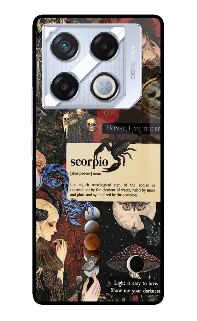 Scorpio Zodiac Infinix GT 20 Pro Metal Case Back Cover by Casekaro