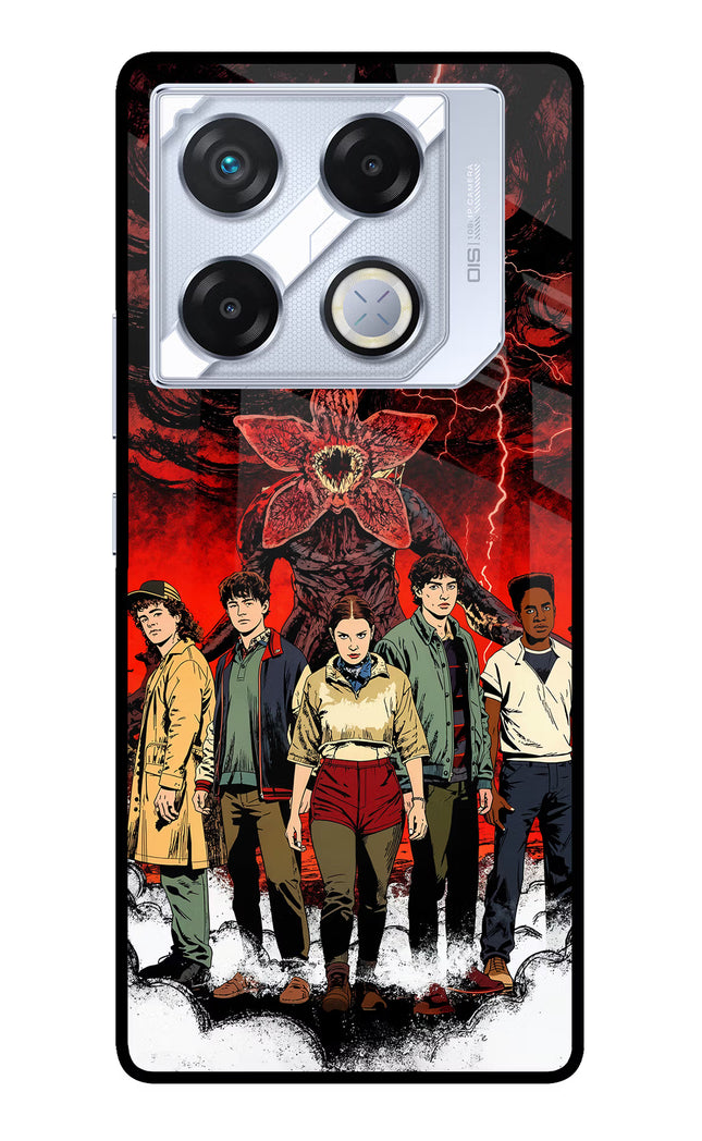 Ordinary Things Characters Infinix GT 20 Pro Metal Case Back Cover by Casekaro