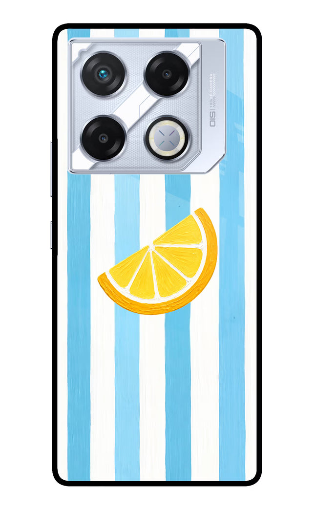 Summer Lemon Infinix GT 20 Pro Metal Case Back Cover by Casekaro