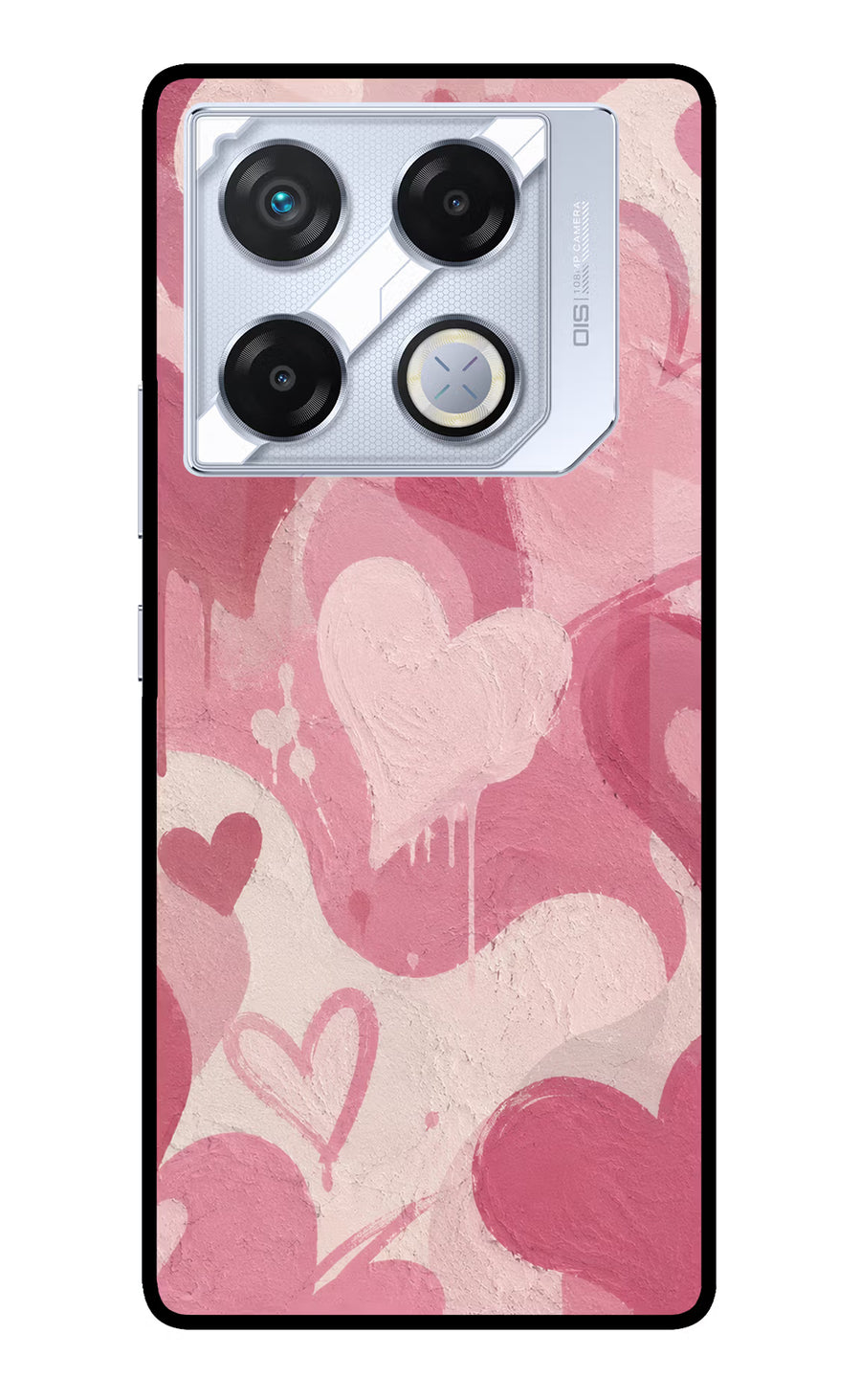 Hearty case Infinix GT 20 Pro Back Cover, Metal case