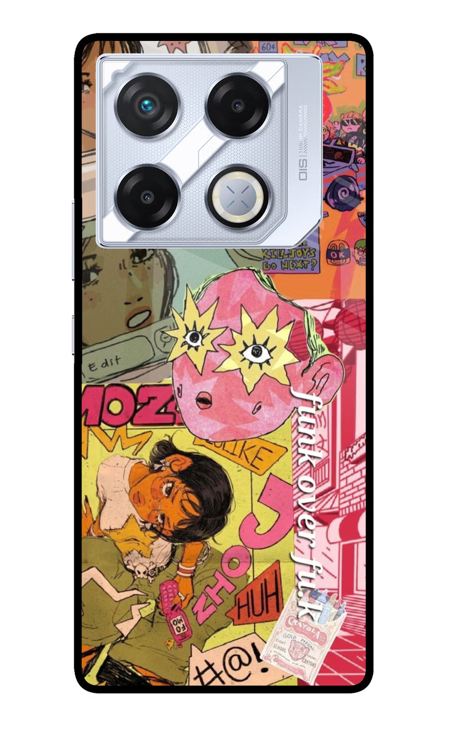 Funkover Infinix GT 20 Pro Back Cover, Metal case