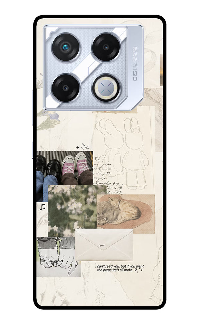 Soft Aesthetic Infinix GT 20 Pro Metal Case Back Cover by Casekaro