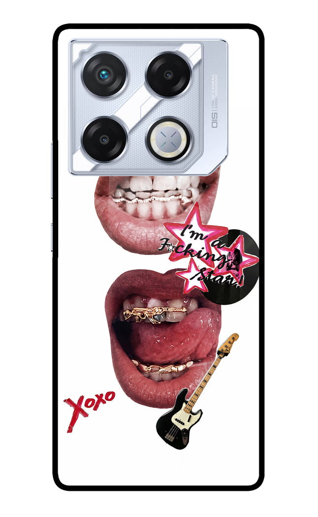 Rockstar Infinix GT 20 Pro Metal Case Back Cover by Casekaro
