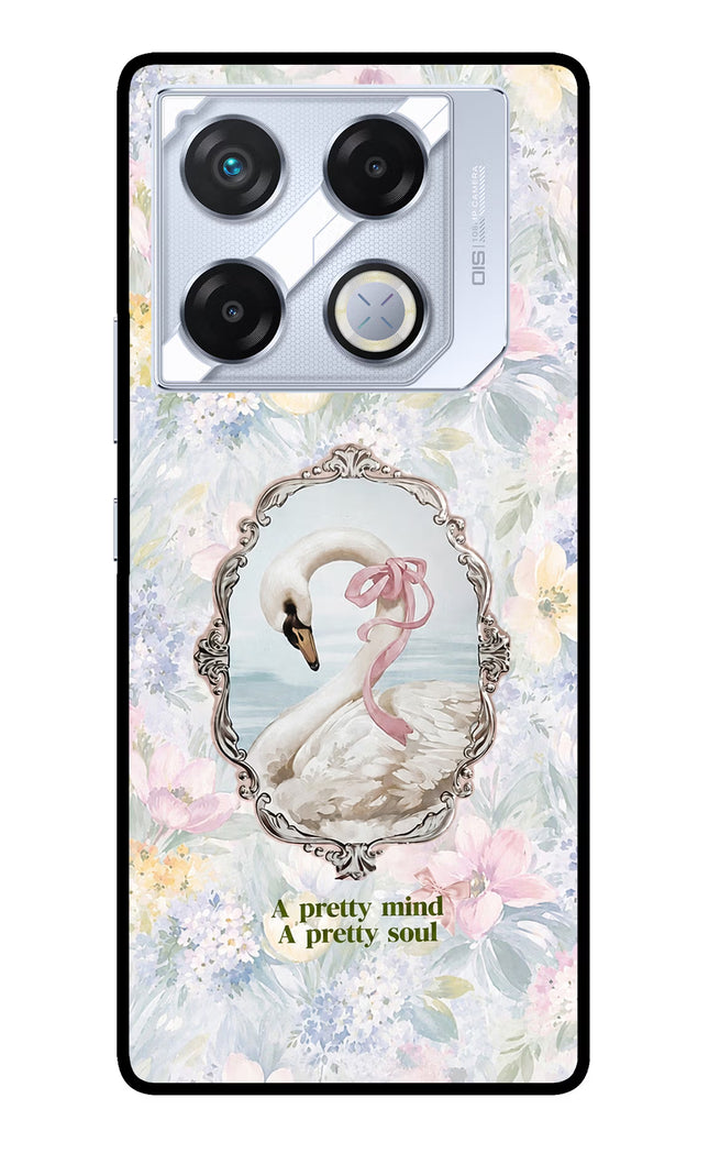 Pretty Mind Pretty Soul Infinix GT 20 Pro Metal Case Back Cover by Casekaro