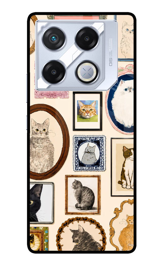 Mirror Cats Infinix GT 20 Pro Metal Case Back Cover by Casekaro