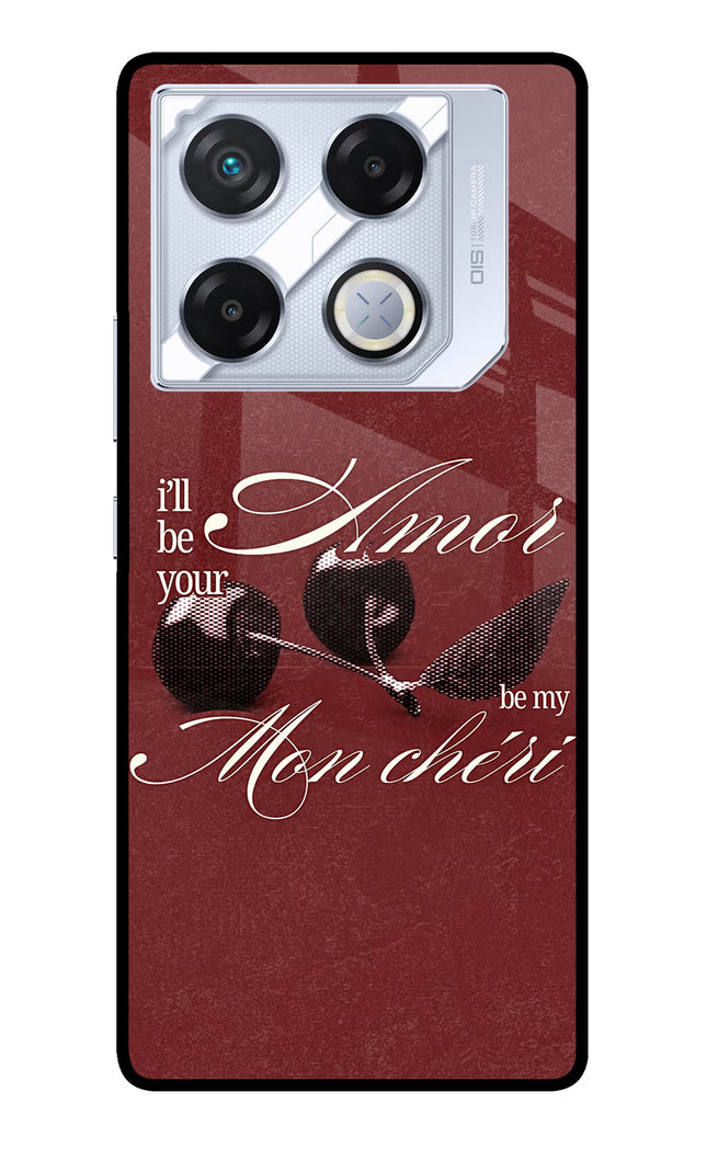 Velvet Cherry Infinix GT 20 Pro Metal Case Back Cover by Casekaro