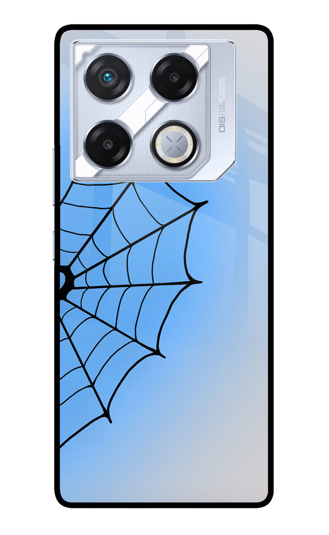Blue Web Infinix GT 20 Pro Metal Case Back Cover by Casekaro