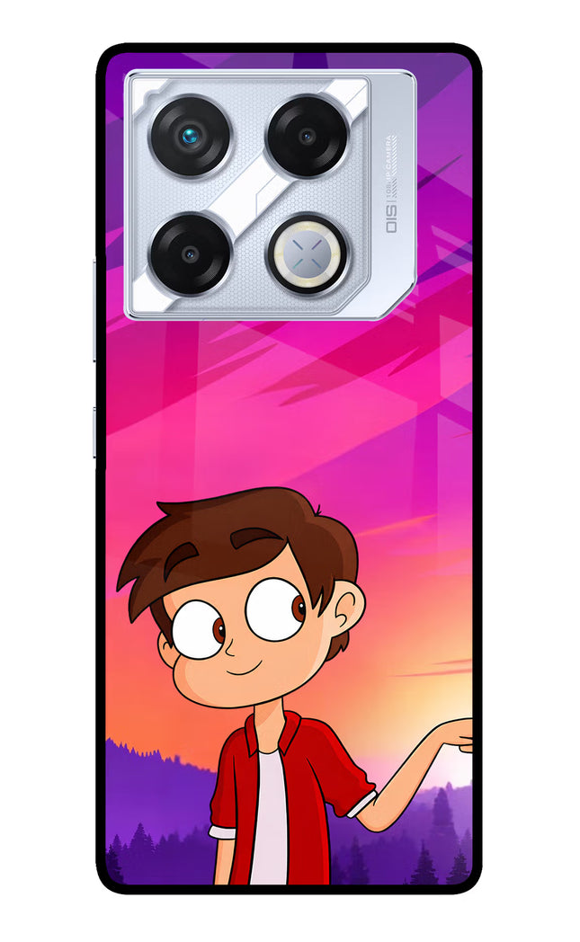 Marco Sunset Infinix GT 20 Pro Metal Case Back Cover by Casekaro