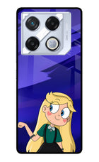 Star Glow Infinix GT 20 Pro Metal Case Back Cover by Casekaro