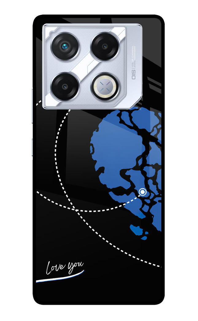 Love Orbit Infinix GT 20 Pro Metal Case Back Cover by Casekaro