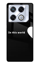 This World Infinix GT 20 Pro Metal Case Back Cover by Casekaro