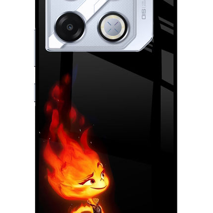 Ember Flame Infinix GT 20 Pro Metal Case Back Cover by Casekaro