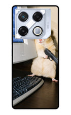 Hacker Hamster Infinix GT 20 Pro Metal Case Back Cover by Casekaro
