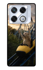 Rollercoaster Dog Infinix GT 20 Pro Metal Case Back Cover by Casekaro