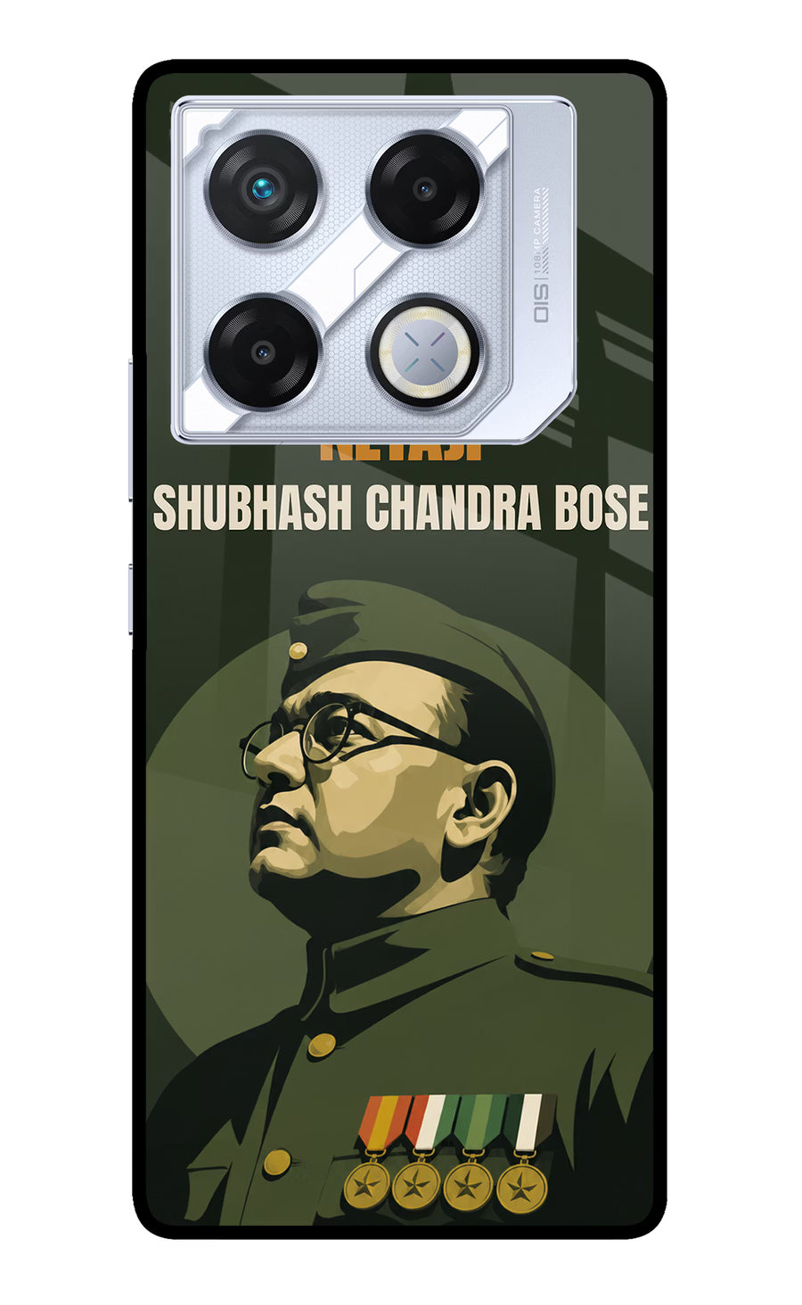 Netaji Legacy Infinix GT 20 Pro Back Cover, Metal case