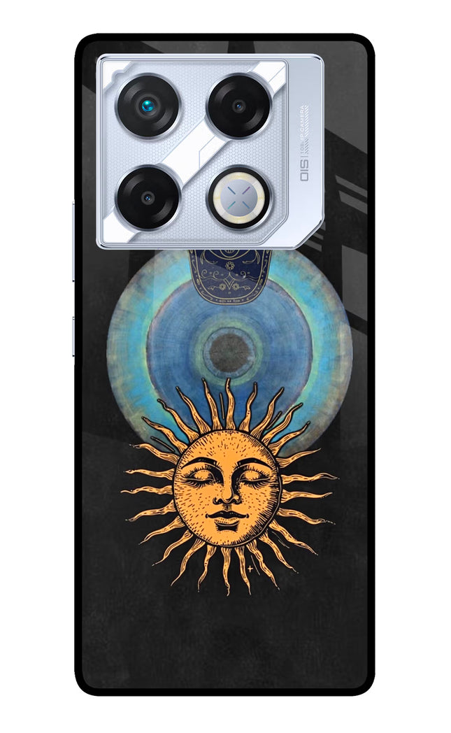Divine Sun Infinix GT 20 Pro Metal Case Back Cover by Casekaro