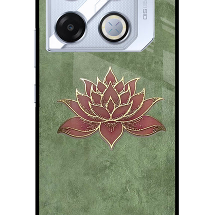 Lotus Grace Infinix GT 20 Pro Metal Case Back Cover by Casekaro