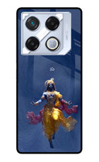 Cosmic Krishna Infinix GT 20 Pro Metal Case Back Cover by Casekaro