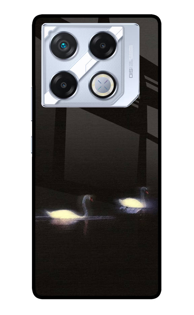 Silent Swans Infinix GT 20 Pro Metal Case Back Cover by Casekaro