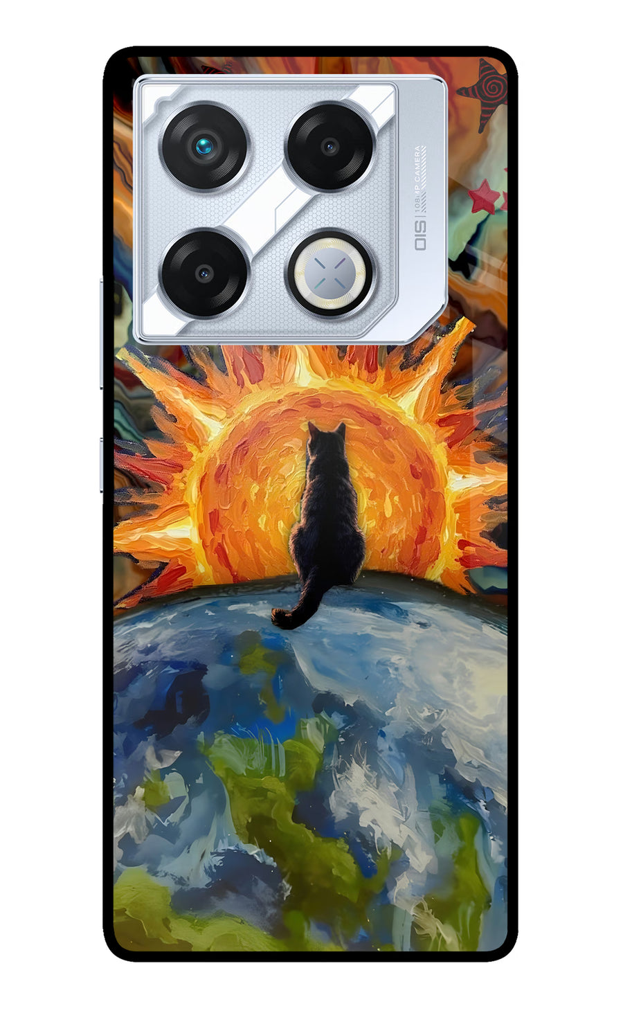 Sunrise Beyond Infinix GT 20 Pro Back Cover, Metal case