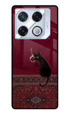 Midnight Cat Infinix GT 20 Pro Metal Case Back Cover by Casekaro