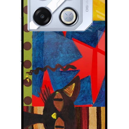 Pop Cat Infinix GT 20 Pro Metal Case Back Cover by Casekaro