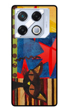 Pop Cat Infinix GT 20 Pro Metal Case Back Cover by Casekaro