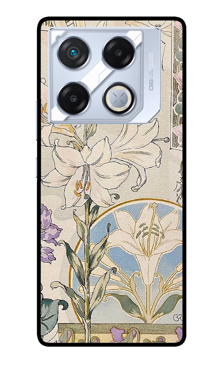 White Lily Infinix GT 20 Pro Back Cover, Metal case