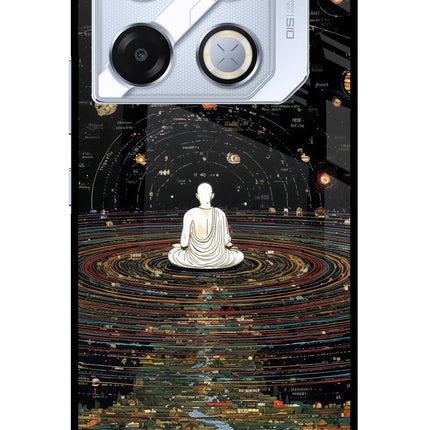 Space Monk Infinix GT 20 Pro Metal Case Back Cover by Casekaro