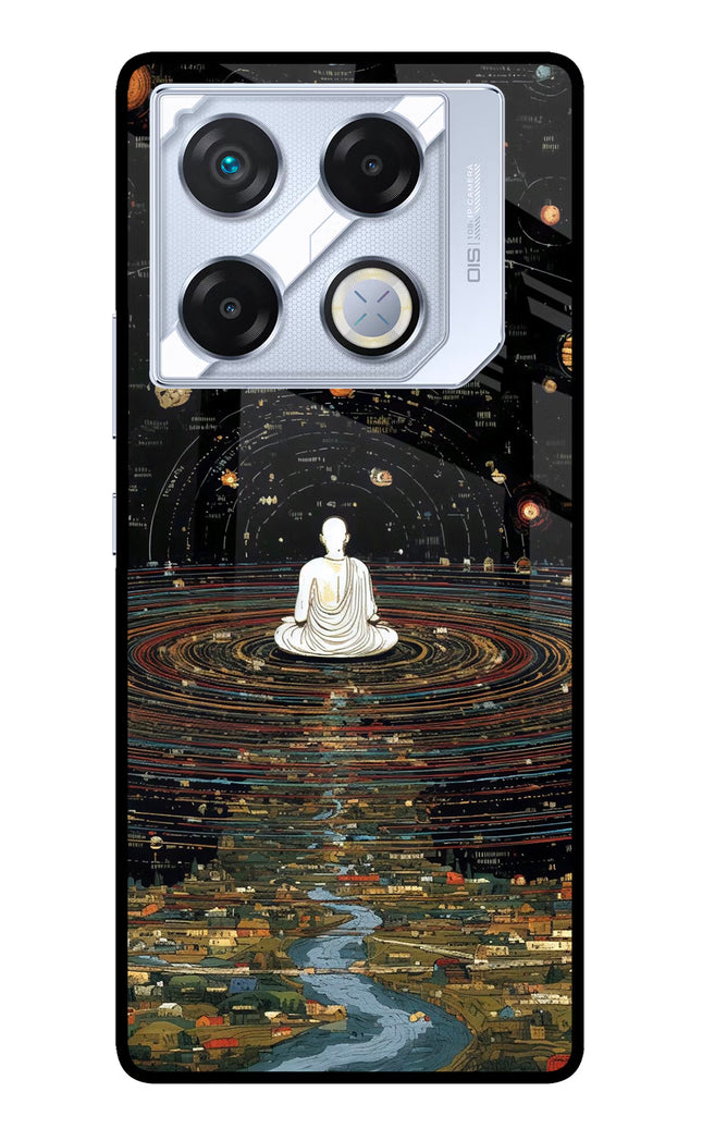 Space Monk Infinix GT 20 Pro Metal Case Back Cover by Casekaro