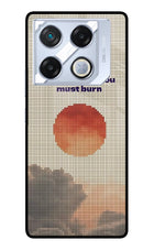 Pixel Sun Infinix GT 20 Pro Metal Case Back Cover by Casekaro