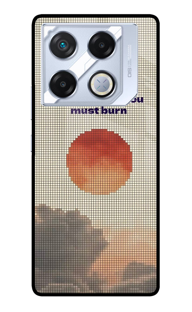 Pixel Sun Infinix GT 20 Pro Metal Case Back Cover by Casekaro