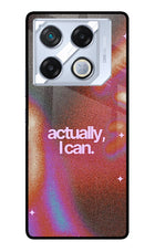 Pink Aura Infinix GT 20 Pro Metal Case Back Cover by Casekaro