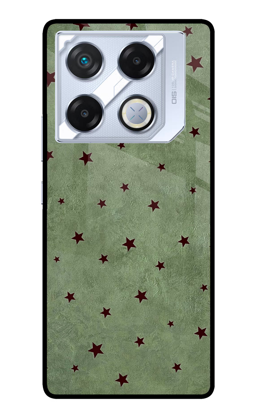 Green Stars Infinix GT 20 Pro Back Cover, Metal case