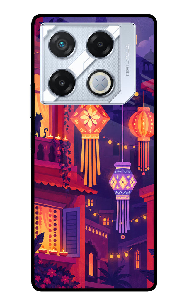 Lantern Lane Infinix GT 20 Pro Metal Case Back Cover by Casekaro