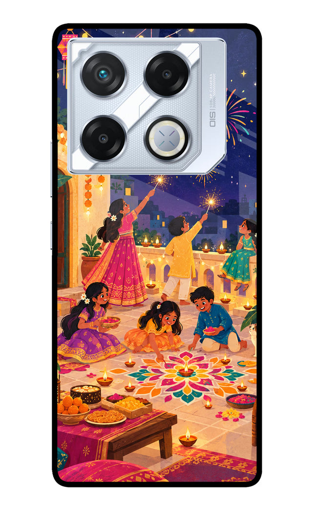 Diwali Night Infinix GT 20 Pro Metal Case Back Cover by Casekaro