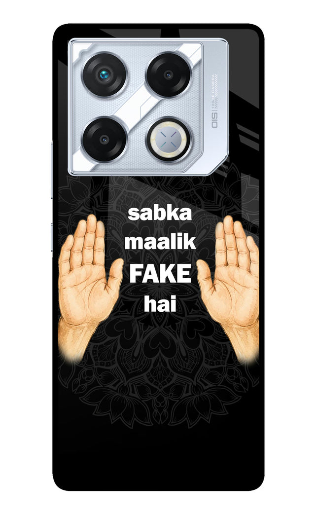 Sabka Malik Fake Infinix GT 20 Pro Metal Case Back Cover by Casekaro