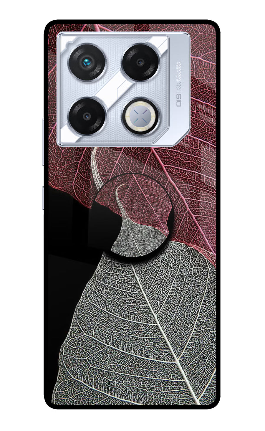 Leaf Pattern Infinix GT 20 Pro Pop Case, Metal case