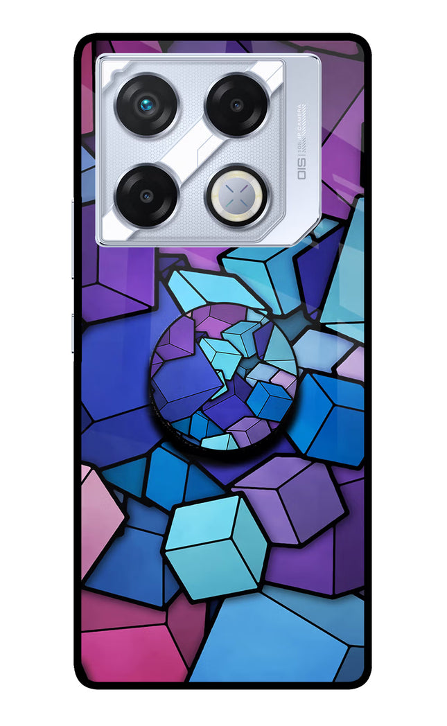 Cubic Abstract Infinix GT 20 Pro Pop Case by Casekaro