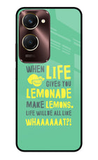 Quote Vivo Y28e 5G Metal Case Back Cover by Casekaro