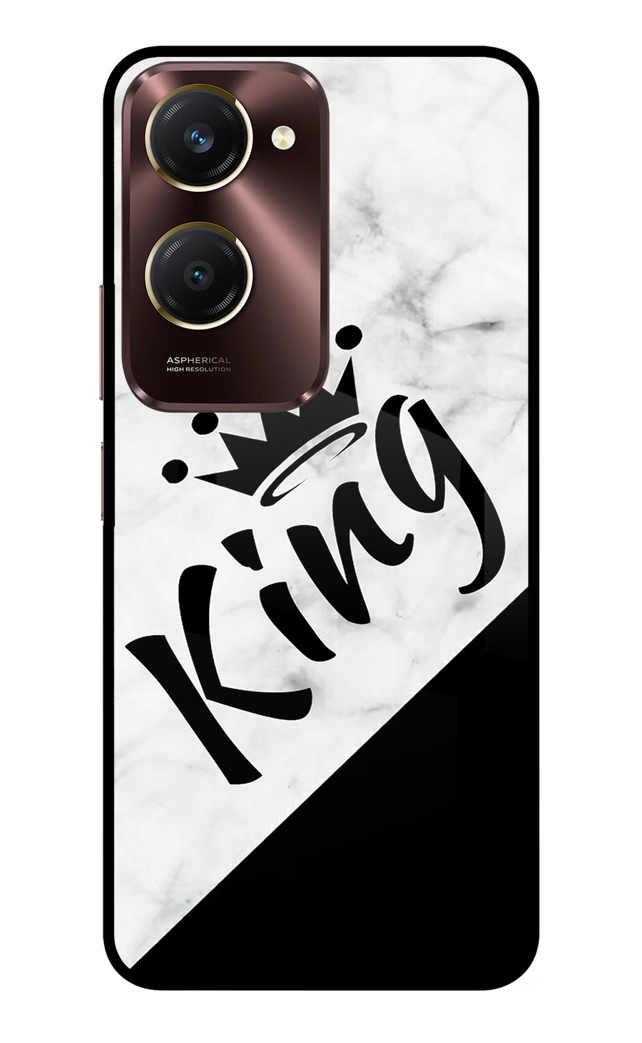 King Vivo Y28e 5G Back Cover, Metal case