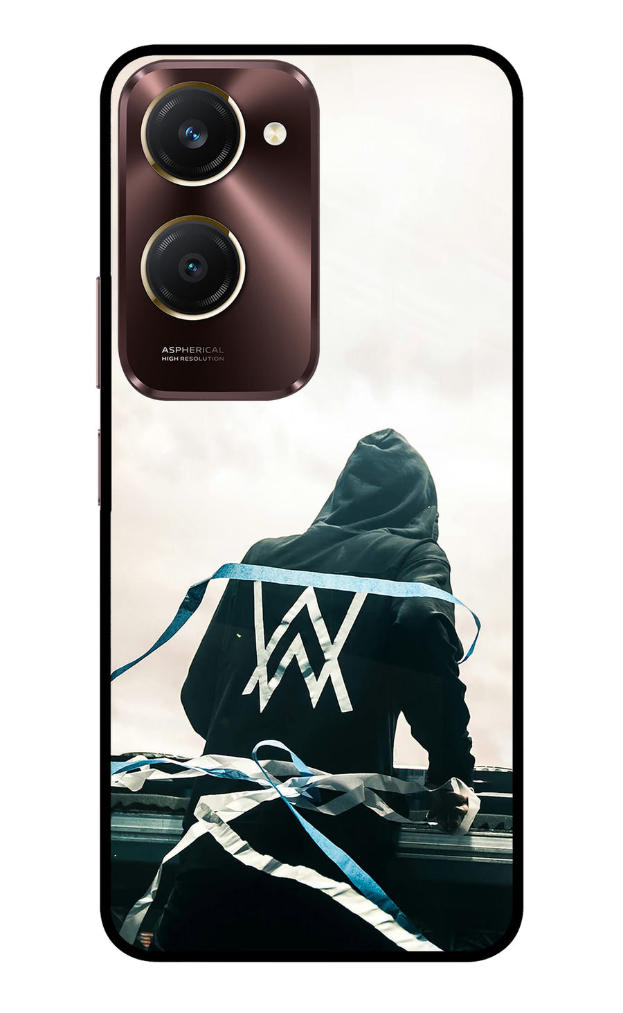 Alan Walker Vivo Y28e 5G Back Cover, Metal case