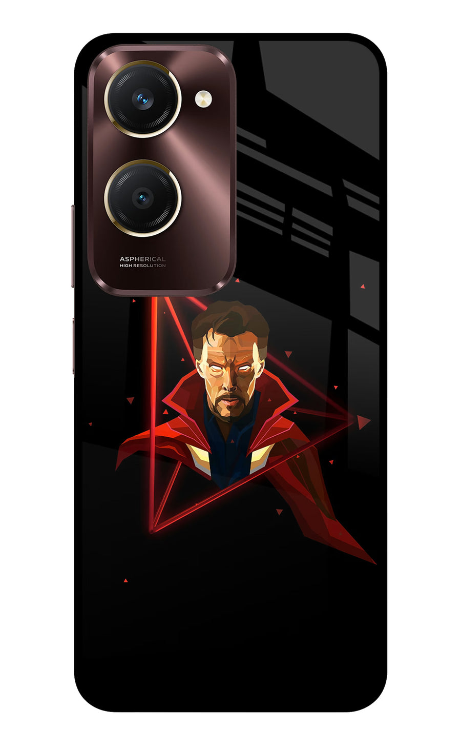 Doctor Ordinary Vivo Y28e 5G Back Cover, Metal case